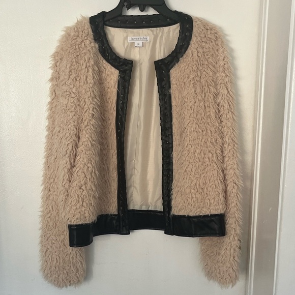 Love Riche Fuzzy Cropped Open Jacket - Picture 12 of 12